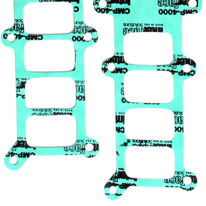 BBK 86-95 Mustang 5.0 Upper To Lower EFI Intake EFI Manifold Gasket Set Edelbrock Performer BBK Exhaust Gaskets