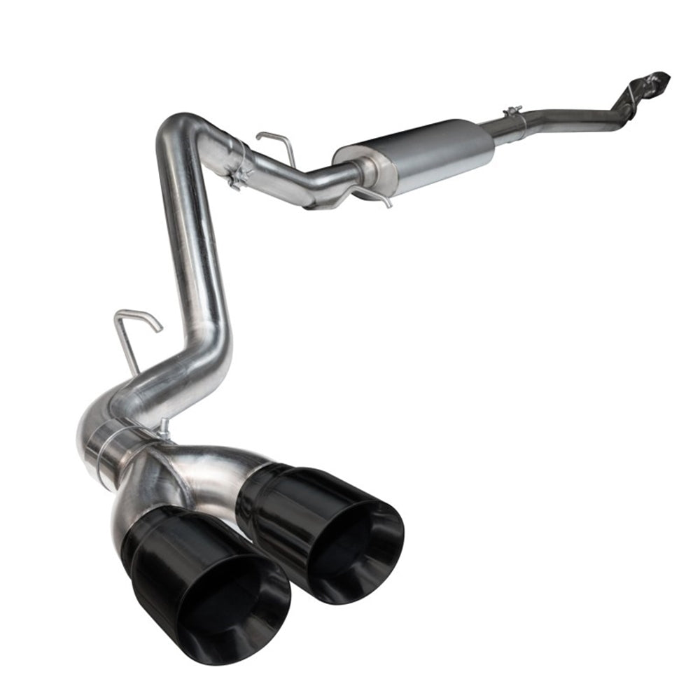 Kooks 2018 + Ford F150 Coyote 5.0L 4V OEM x 3in SS Catback Exhaust w/ Black Tips 13614060