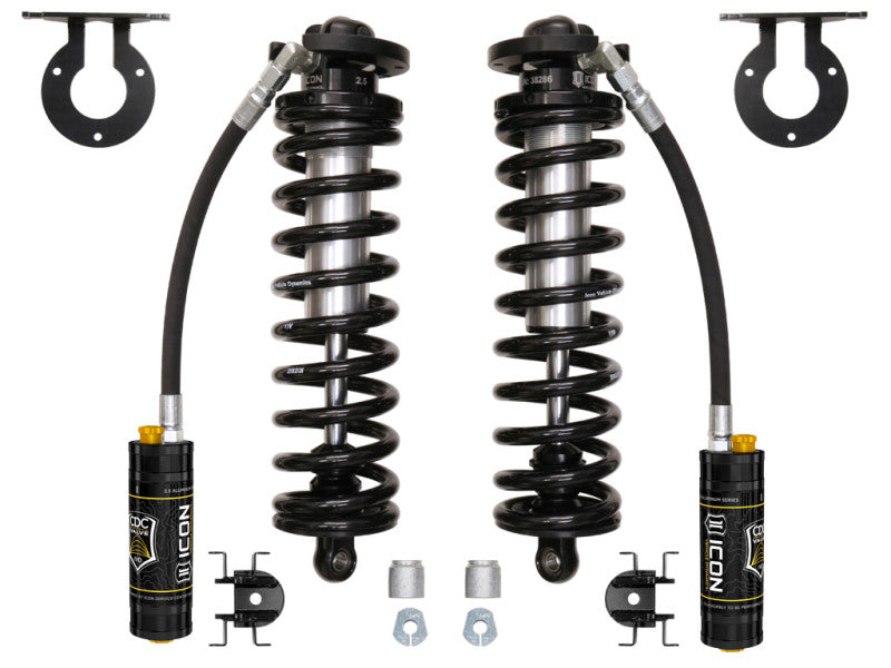 ICON 2005+ Ford F-250/F-350 Super Duty 4WD 2.5-3in 2.5 Series VS RR CDCV Bolt-In Conversion Kit ICON Coilover Components