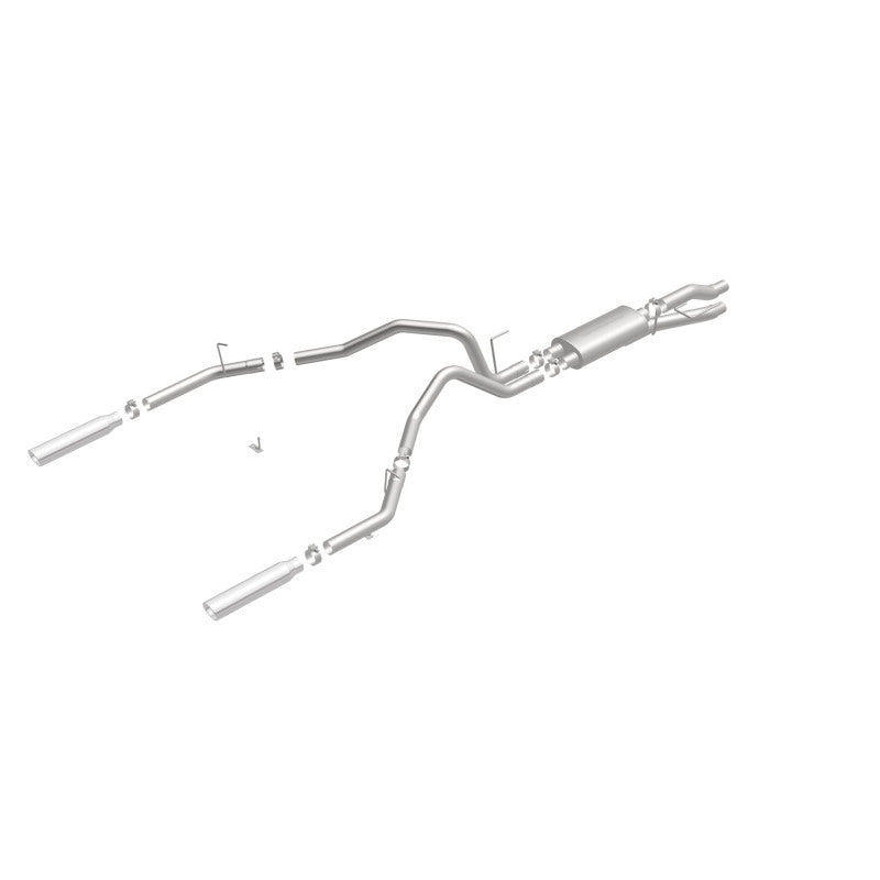 MagnaFlow SYS C/B 09 F-150 EC-CC/SB dual splt Magnaflow Catback