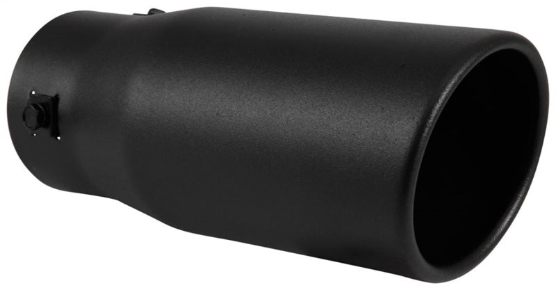 Spectre Exhaust Tip 3-1/2in. OD / Slant - Black Spectre Tips