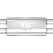 MagnaFlow Muffler Mag SS 18X5X8 2.5 D/D Magnaflow Muffler