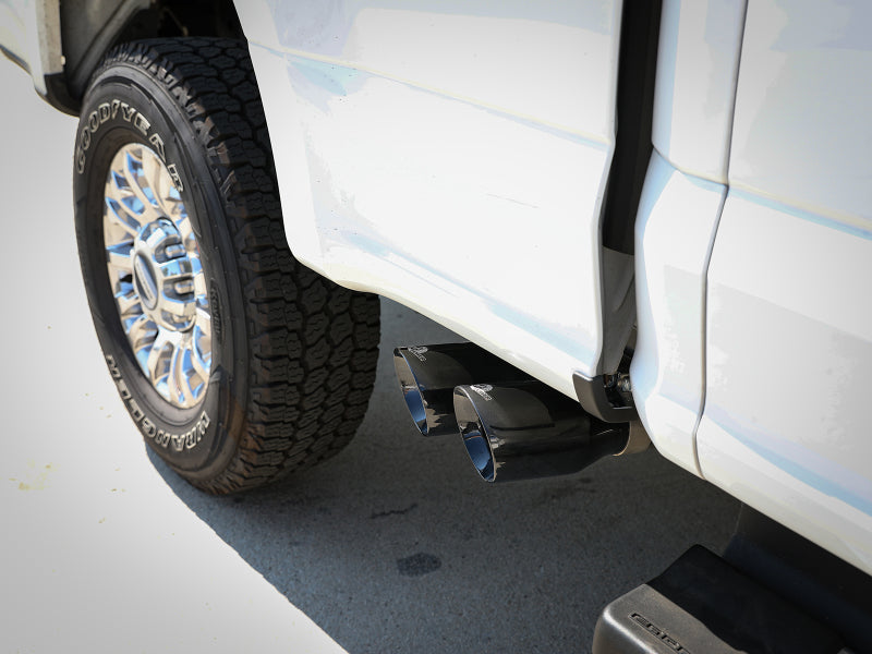 aFe Rebel Series 3in 409 SS Cat-Back Exhaust w/ Black Tips 17-20 Ford F-250/F350 V8 6.2L/7.3L aFe Catback