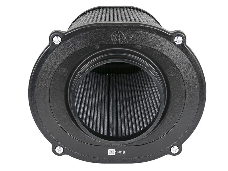 aFe Quantum Pro DRY S Air Filter Inverted Top - 5in Flange x 9in Height - Dry PDS aFe Cold Air Intakes