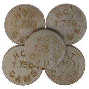 Hot Cams 04-08 400 DVX/02-16 CRF 450 R 1.750mm Shim Kit - 5 Pack Hot Cams Valves