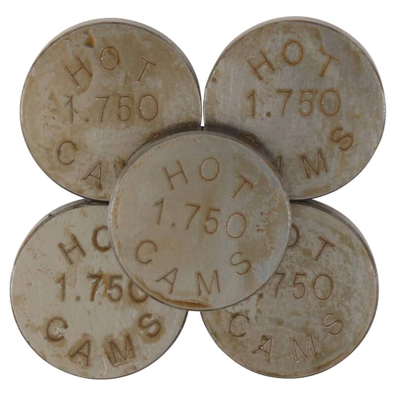 Hot Cams 04-08 400 DVX/02-16 CRF 450 R 1.750mm Shim Kit - 5 Pack Hot Cams Valves