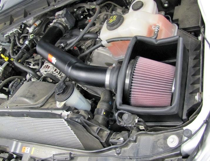 K&N 11-12 Ford F250/F350 SD 6.2L V8 High Flow Performance Intake K&N Engineering Cold Air Intakes