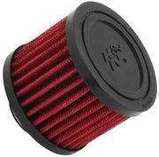 K&N 1 inch ID 3 inch OD 2.375 inch H Rubber Base Crankcase Vent Filter K&N Engineering Air Filters - Universal Fit