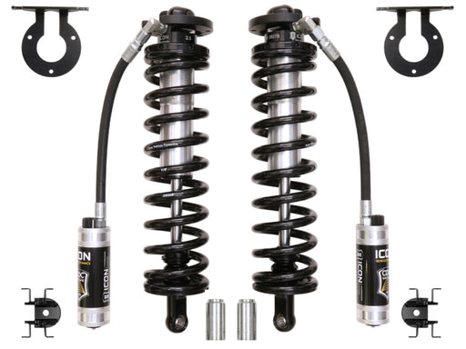 ICON 2005+ Ford F-250/F-350 Super Duty 4WD 4in 2.5 Series Shocks VS RR CDCV Bolt-In Conversion Kit ICON Coilover Components