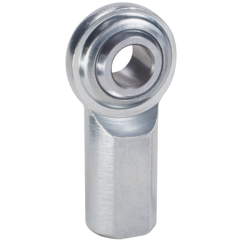 QA1 C Series 2-Pc Rod End - Female/Left Hand - 20mm Bore x M20x1.5 - Carbon Steel QA1 Tie Rods