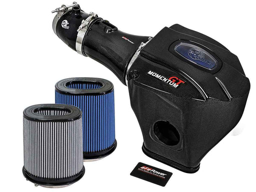 Black Series Momentum Carbon Fiber Cold Air Intake System w/Dual Filter 3 AFE POWER Autoparts