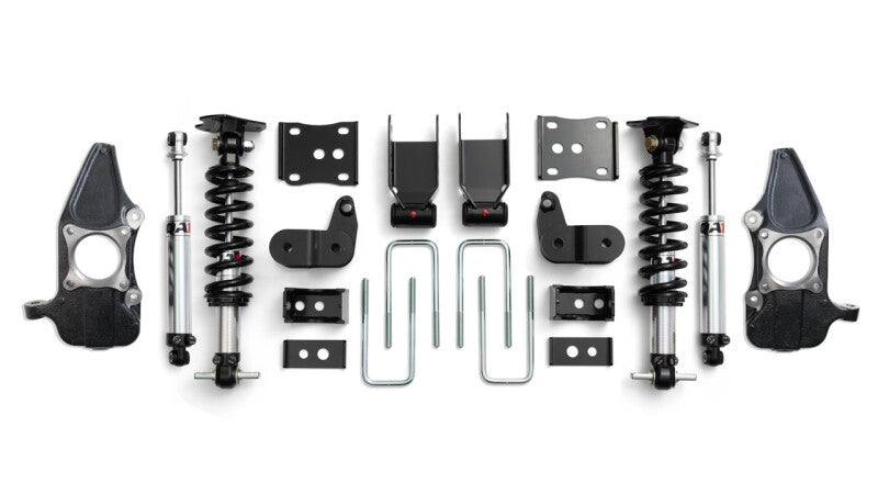 QA1 15-20 Ford F-150 4WD Lowering Kit w/ Spindles Double Adjustable 3.5in-5.5in QA1 Spindles