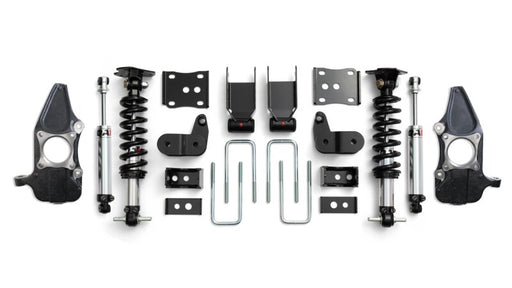 QA1 15-20 Ford F-150 4WD Lowering Kit w/ Spindles Double Adjustable 3.5in-5.5in QA1 Spindles
