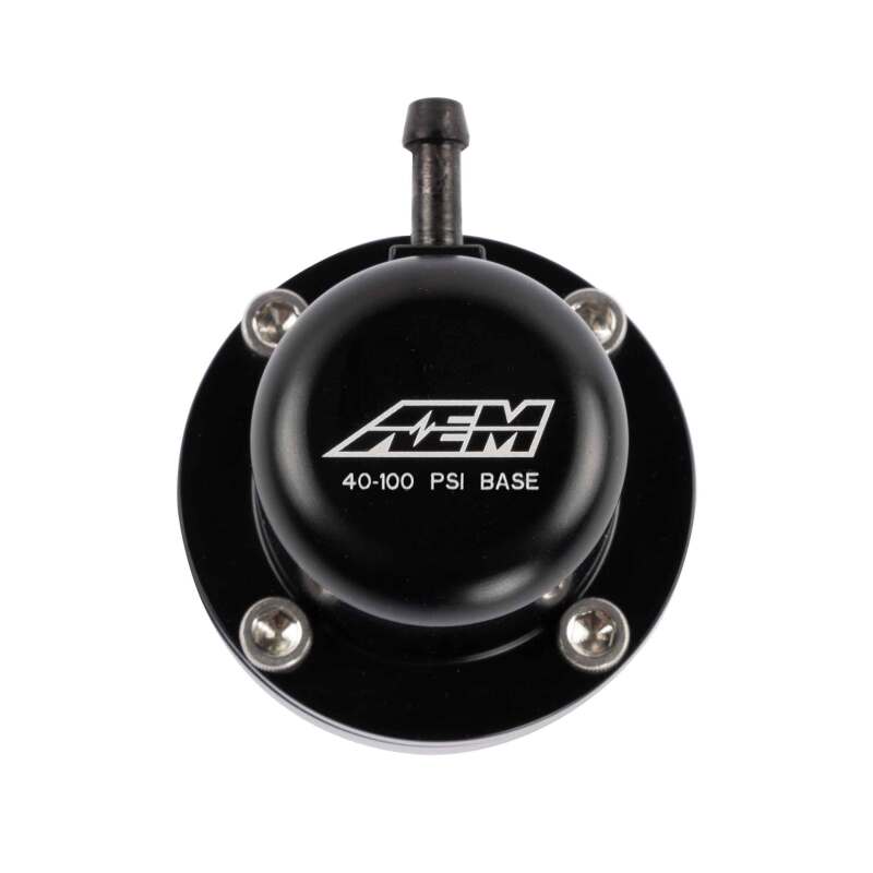 AEM AN6 ORB 40-100psi Fuel Pulse Damper AEM Fuel Pressure Regulators