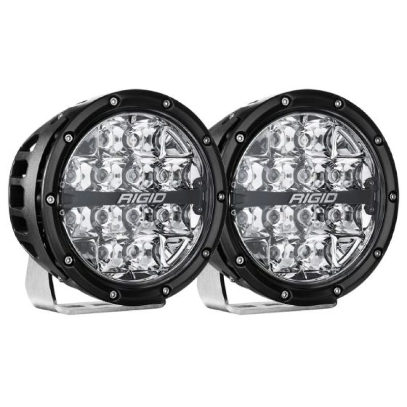 Rigid Industries 360-Series 6in LED Off-Road Spot Beam - RGBW (Pair) Rigid Industries Light Bars & Cubes