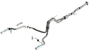 Borla F-150 2021 5.0L 2dr RC SB (122.8 WB) XL/XLT 3/2.25 SRE Cat-Back ATAK Chrome Tips Borla Catback