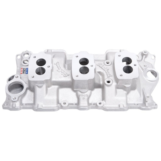 Edelbrock Manifold Vintage Series C357B 3X2 Edelbrock Intake Manifolds