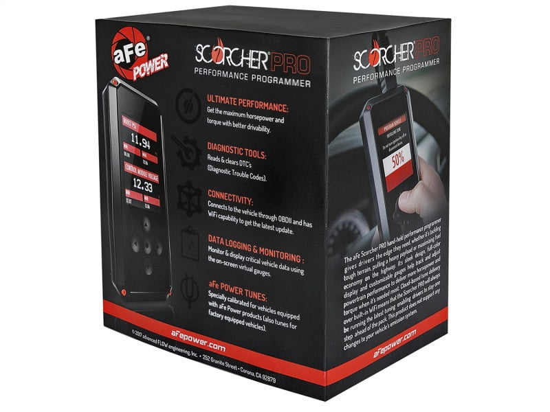aFe SCORCHER Pro Performance Tuner 00-18 Cadillac/Chevrolet/GMC Vehicles V6/V8 aFe In-Line Modules