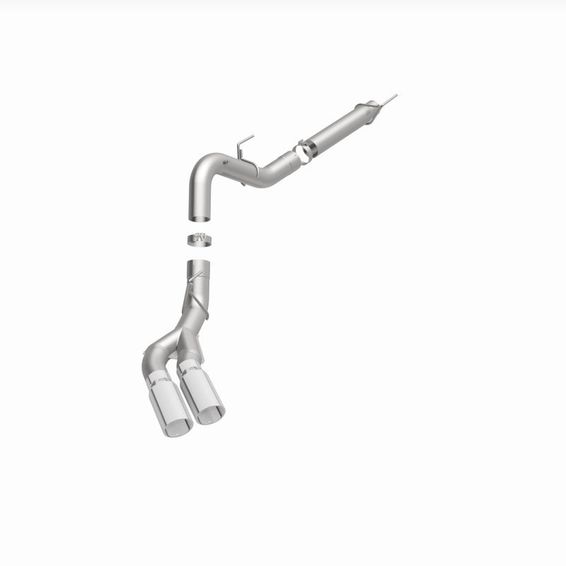 MagnaFlow CatBack 2018 Ford F-150 V6-3.0L Dual Exit Polished Stainless Exhaust - MF Series Magnaflow Catback