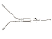 aFe Gemini XV 3in 304 SS Cat-Back Exhaust 15-20 Ford F-150 V6 2.7L/3.5 w/ Polished Tips aFe Catback