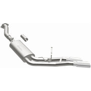 MagnaFlow 11-13 Ford F-150 Pickup Dual Same Side Before P/S Rear Tire Stainless CatBack Perf Exhaust Magnaflow Catback