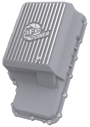 aFe 20-21 Ford Truck w/ 10R140 Transmission Pan Raw POWER Street Series w/ Machined Fins aFe Diff Covers