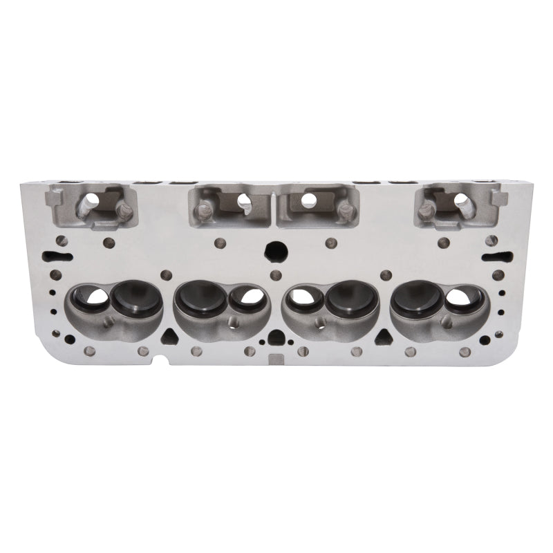 Edelbrock Cylinder Head SBC NHRA Legal 64cc Angled Plug Bare Single Edelbrock Heads