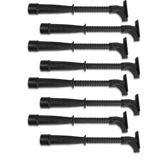 MSD Hemi Tubes, Black 34753 MSD Autoparts