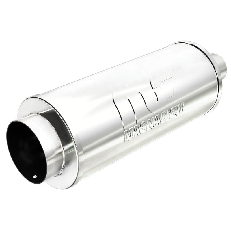 MagnaFlow Muffler W/Tip Mag SS 14X6X6 2.25/4. Magnaflow Muffler