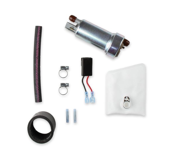 350 LPH Universal In-Tank Fuel Pump Kit 12-962 HOLLEY Autoparts
