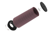 K&N Universal Clamp-On Air Filter 3-1/2in FLG - 5-3/4in B - 12-1/8in H K&N Engineering Air Filters - Universal Fit
