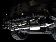 AWE Tuning 2020 Chevrolet Corvette (C8) Touring Edition Exhaust - Quad Diamond Black Tips AWE Tuning Catback