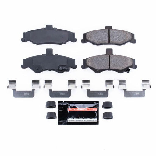 Power Stop 98-02 Chevrolet Camaro Rear Z23 Evolution Sport Brake Pads w/Hardware PowerStop Brake Pads - Performance