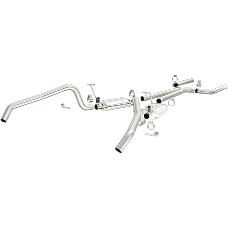 MagnaFlow Sys Cat-Back 67-72 F-Body 2.50inch w/Tru-X Magnaflow Catback