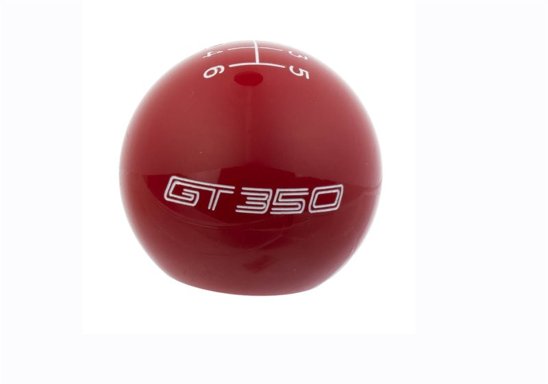 Ford Racing 15-19 Mustang GT350 Shift Knob 6-Speed - Red Ford Racing Shift Knobs
