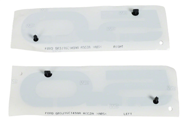 Ford Racing 15-17 Ford Mustang 5.0L Fender Emblem Black Ford Racing Other Body Components