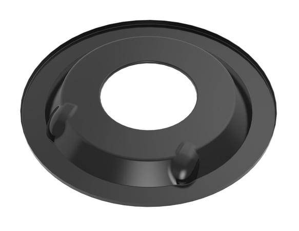 Sniper EFI Air Cleaner Drop Base - Black 120-511 HOLLEY Autoparts