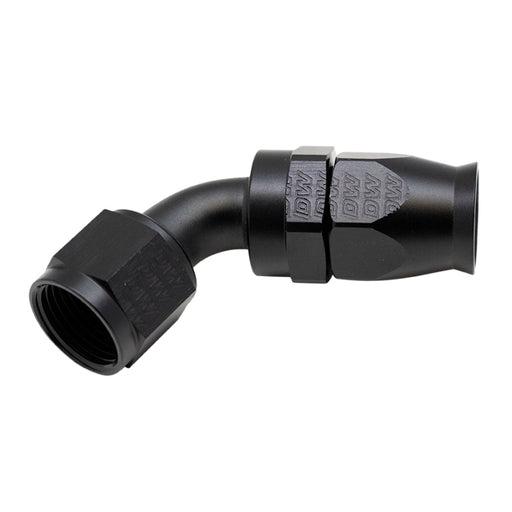 DeatschWerks 10AN Female Flare Swivel 60-Degree Hose End PTFE - Anodized Matte Black DeatschWerks Fittings