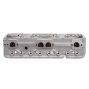 Edelbrock Cylinder Head SBC NHRA Legal 64cc Angled Plug Bare Single Edelbrock Heads