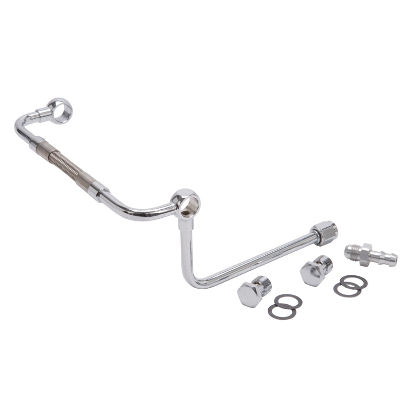 Edelbrock Dual Feed Line/Thunder Series Carb w/ O Fuel Filter Edelbrock Fuel Filters