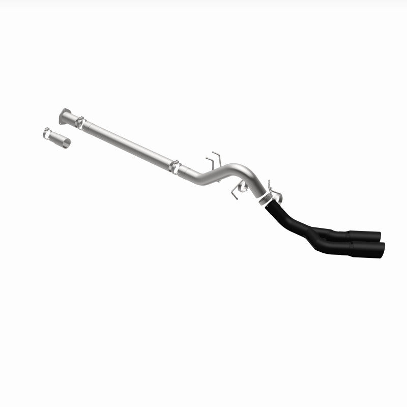 MagnaFlow 08-18 Ford F-250/F-350/F-450 4.6L/6.7 DPF-Back Black 4in Dual Single Rear Exit Magnaflow DPF Back