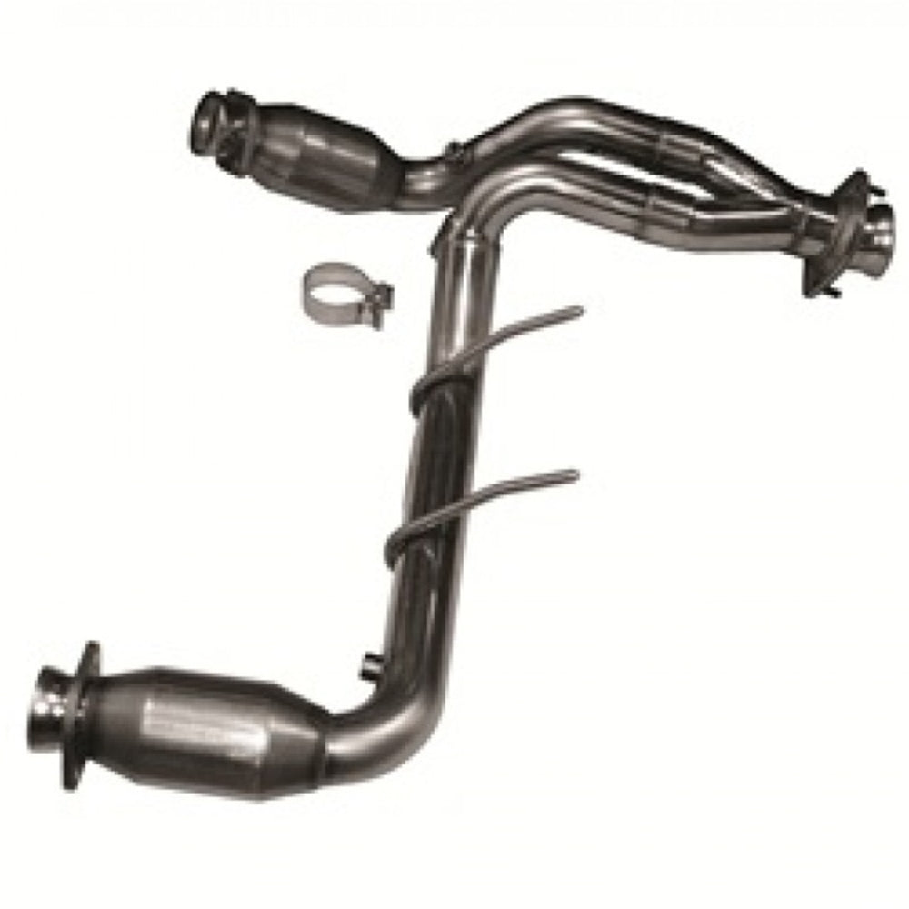 Kooks 09-10 Ford F-150/ Ford Raptor 5.4L 3V 2 1/2in x 2 1/2in OEM Exhaust GREEN Cat Y Pipe 13503300