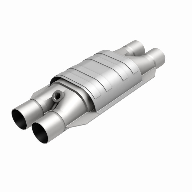 MagnaFlow Universal Catalytic Converter 2 D/D W/O2 Boss Magnaflow Catalytic Converter Universal
