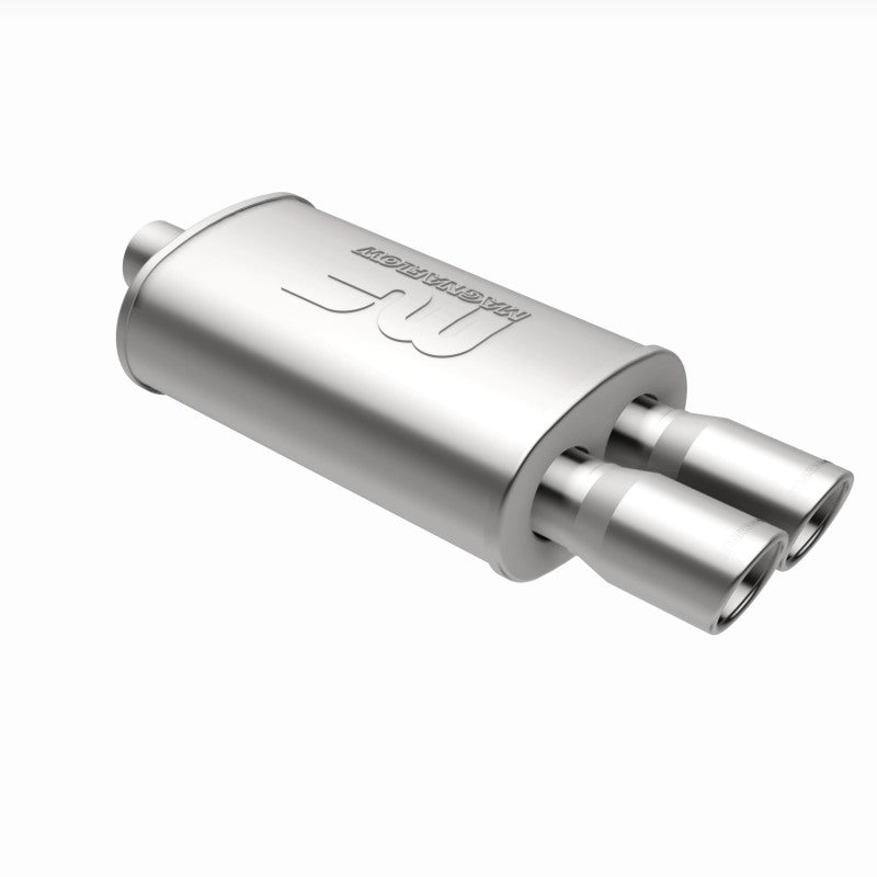 MagnaFlow Muffler W/Tip Mag SS 14X5X8 2.25/3 Magnaflow Muffler
