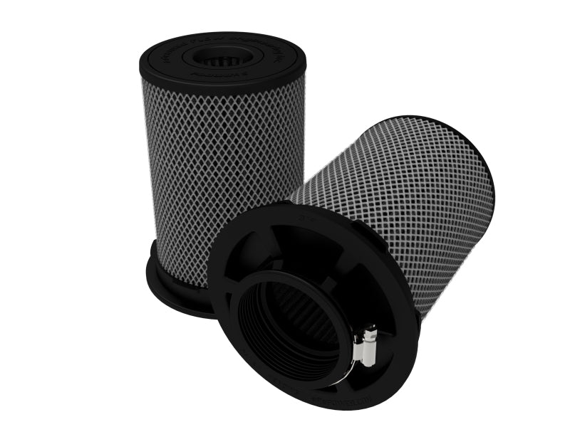 aFe MagnumFLOW Pro 5R Intake Replacement Air Filters (For 50-70091D/R & 50-70100D/R) - Pair aFe Air Filters - Direct Fit