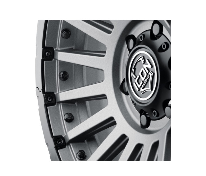 ICON Recon Pro 17x8.5 6 x 135 6mm Offset 5in BS 87.1mm Bore Charcoal Wheel ICON Wheels - Cast