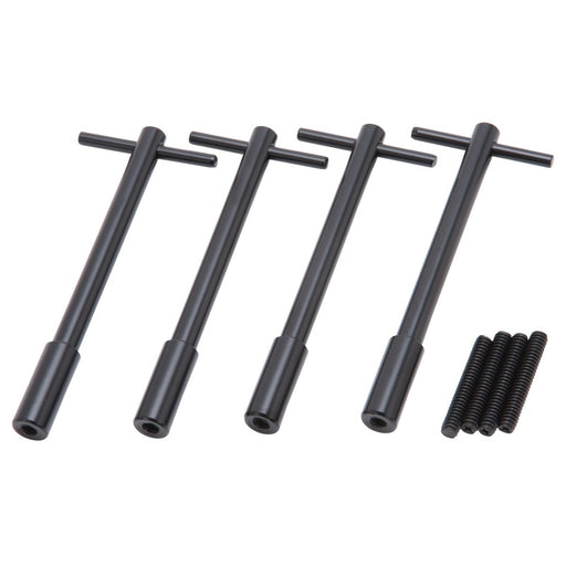 Edelbrock Vc Hold Down Kit T-Bar 1/4In-20 Thread 5In Long Black (Set of 4) Edelbrock Valve Covers