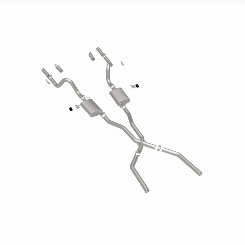 MagnaFlow SYS C/B 67-70 Mustang 2.50inch w/Tru-X Magnaflow Catback