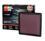 K&N 09-13 Ford F150 / 08-13 F250/F350/450/550 SD / 10-13 F150 SVT Raptor Drop In Air Filter K&N Engineering Air Filters - Drop In