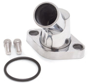 Edelbrock Waterneck SBC/BBC 45-Degree Two-Piece Cast Swivel Polished Edelbrock Hardware Kits - Other